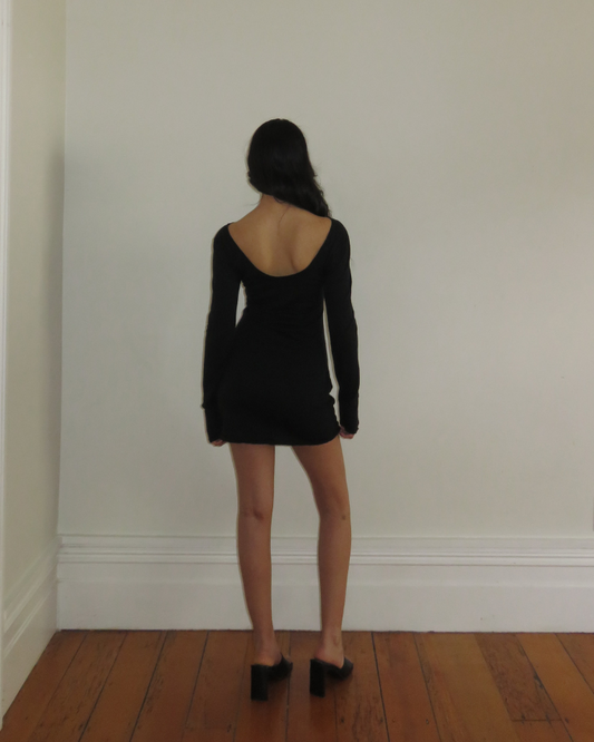 Isabella Long Sleeve Mini Dress