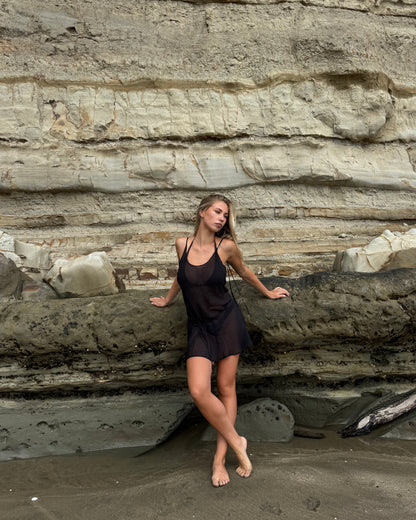 Kait Sheer Mini Dress