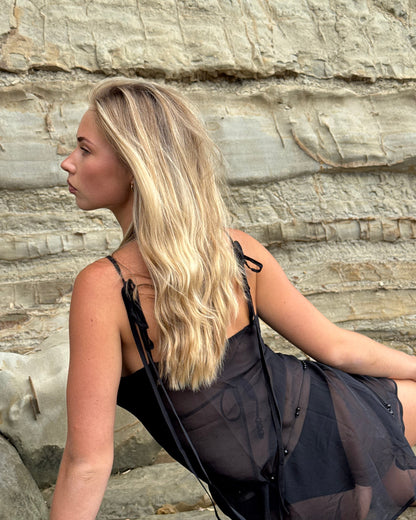 Kait Sheer Mini Dress